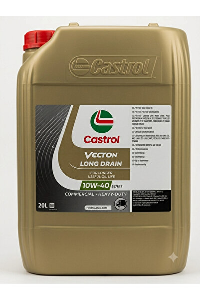 CASTROL Vecton 10w40 E4/e7 20 Litrelik Bidon