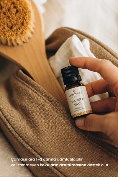 Monoville Nioli Uçucu Yağı 2'li Set Saf ve Doğal (Niaouli Essential Oil) 2x10 ml