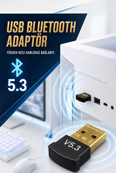 HADRON Masaüstü,dizüstü Bilgisayar Bluetooth Aparatı Mini V5.3 Usb Bluetooth ...