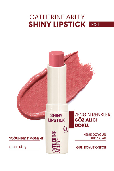 Catherine Arley SHINNY LIPSTICK RUJ SOFT NUDE 01
