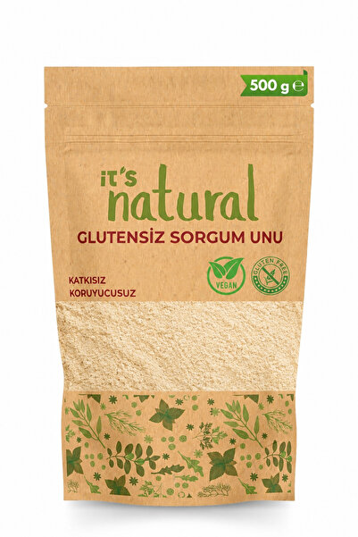 it's Natural Sorgum Unu Beyaz 500 G Taş Değirmen