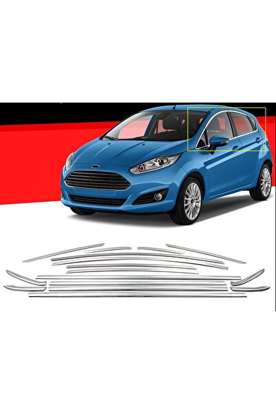 OEM AUTOGP Ford fiesta cam çerçevesi kenar çıtası krom tamtur 2009 / 2017 16 ...