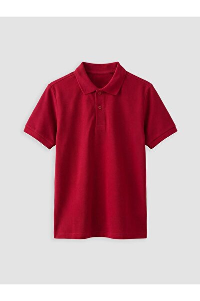 LC Waikiki Polo Collar Boys' Pique T-Shirt (W6)