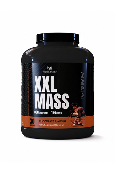 MUSCLE BALANCE XXL Mass 3000 Gr 30 Servis Çikolata