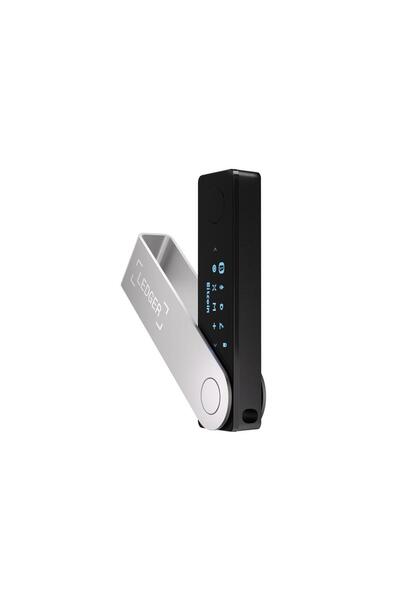Ledger Nano X Siyah Kripto Donanım Cüzdanı - Soğuk Cüzdan