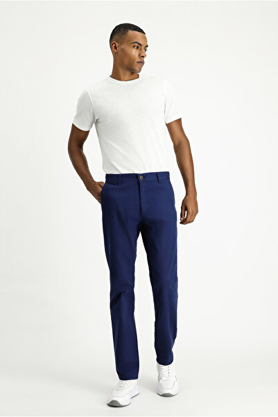 Kiğılı Super Slim Fit Extra Narrow Fit Lycra Canvas / Chino Trousers
