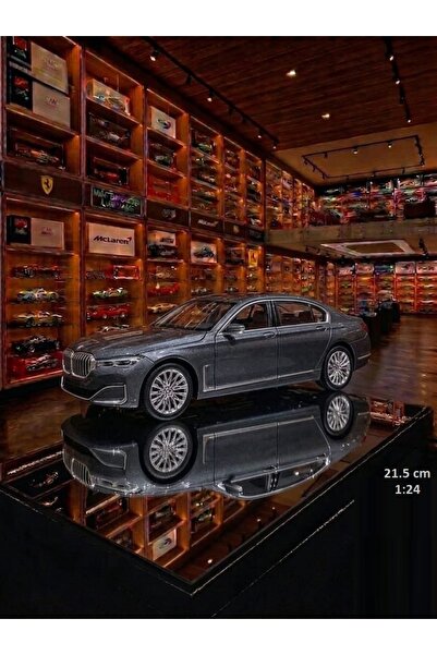 OYUNCAKSAHİLİ Bmw The7 Xdrive 760li Model 20.5cm Metal Araba Diecast 1.24 Kol...