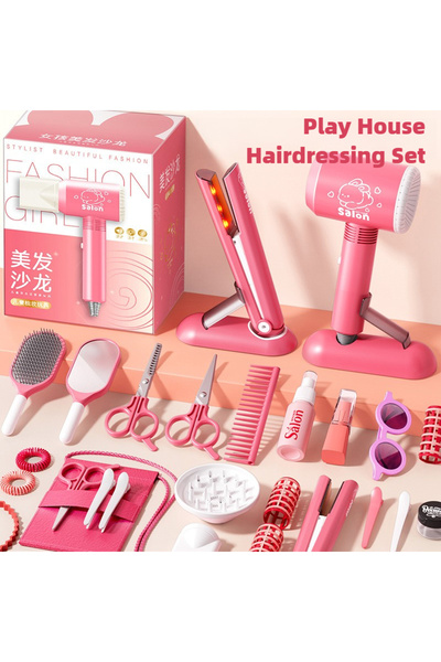 Choice Luxury Salon Set Girls Beauty Salon Set Pretend Play Hairdresser Toy H...