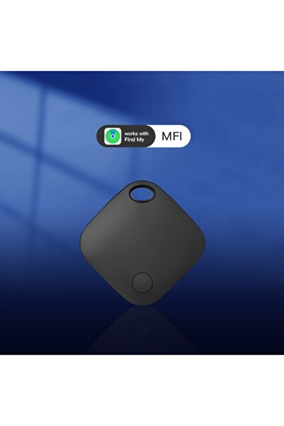 Choice جهاز تتبع GPS ذكي يعمل بتقنية البلوتوث باللون الأسود ويعمل مع تطبيق Fi...