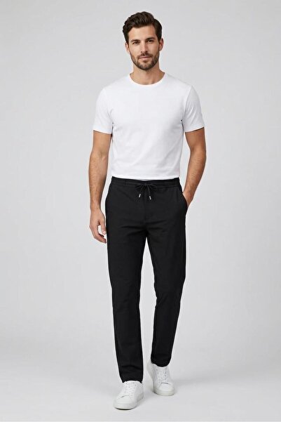 Uki SİYAH Comfort Fit Jogger Pantolon