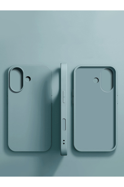 Choice iPhone 15 Pro LIGHT BLUE Luxury Silicone Case for iPhone 17 16 14 12 1...