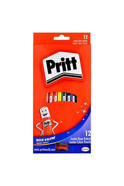 Pritt قلم طلاء جامبو 12 لون