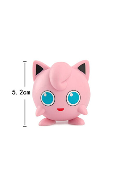 Choice4 Jigglypuff 5-8cm Pokemon Anime Figure Pikachu Charmander Squirtle Bul...
