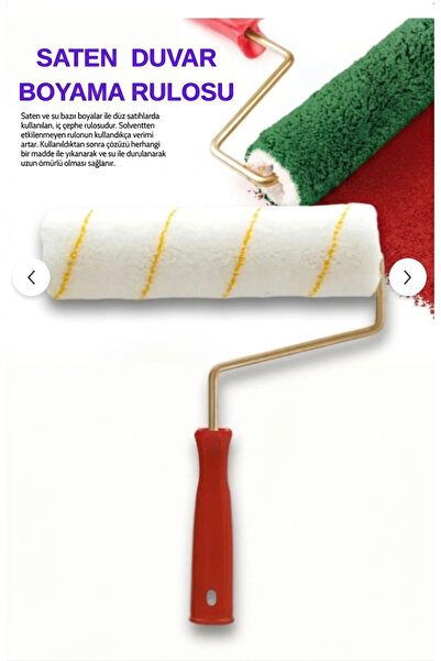 KL HOME Saten Interior Wall Roll 20 cm |   High Quality Non-Marking Roller, W...