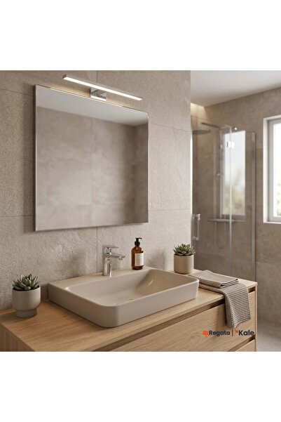 KALE Zero 2.0 60x45 Cm Mat Vizon Dikdörtgen Tezgah Üzeri Lavabo