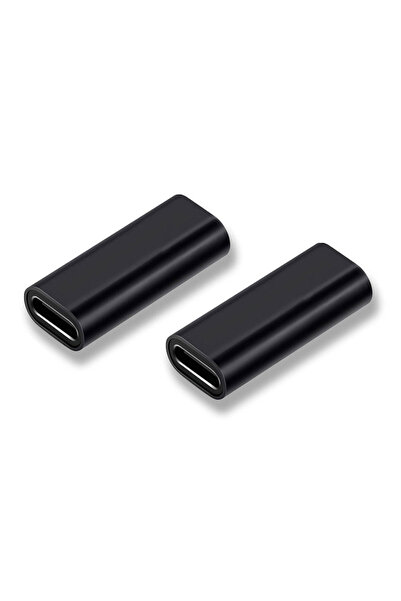 Choice1 قطعتان من محول USB-C أنثى إلى أنثى، موصل USB-C 3.1 لتوصيل كابلين من ا...