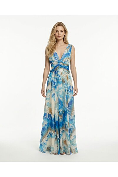 Guess Marciano floral print long dress