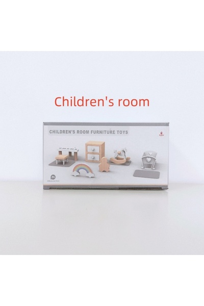 Choice3 room Nordic style villa, dollhouse, children's play, mini simulation ...