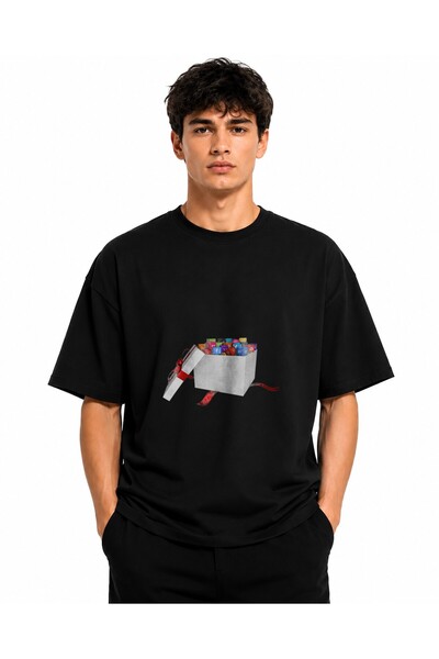 Inscriptie Tricou Unisex Bumbac Premium Casual " Social media cadou "