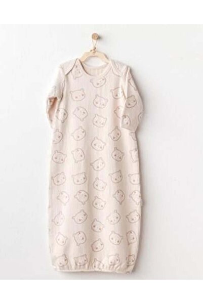 andywawa Ac25186 Bear Time Baby Sleeping Bag Light Beige