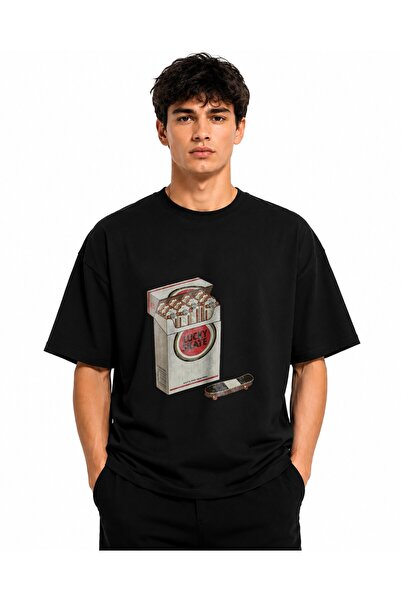 Inscriptie Tricou Unisex Bumbac Premium Casual " Lucky Skate "