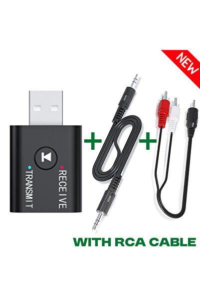 Choice (New) With RCA Cable 2 In 1 Bluetooth 5.0 Audio Receiver Transmitter 3...