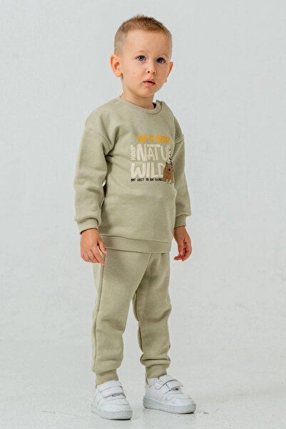 HAUSEkids 9-24 Months Nature Wild Baby Boy Set - Green