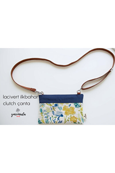 Yarımada Urla İLKBAHAR DESEN CLUTCH ÇANTA