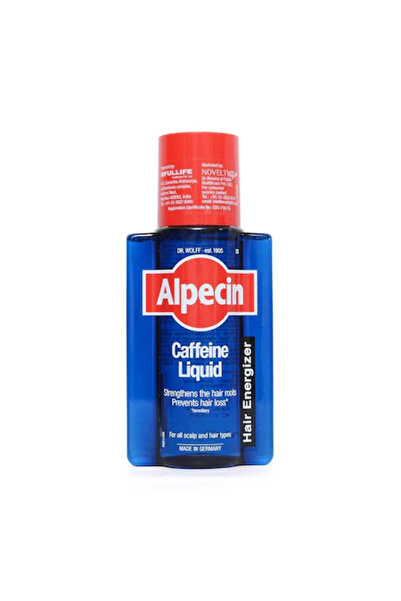 ALPECİN Loțiune energizantă cu cafeină împotriva căderii părului, 200 ml