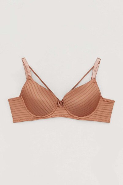 Fulla Moda Supported Jacquard Bra
