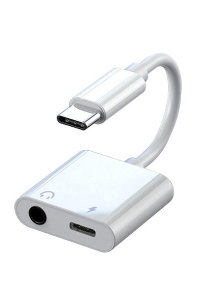 Choice محول سماعات الرأس من النوع B والنوع C مقسم 2 في 1 USB مزدوج C 3.5 مم 2...