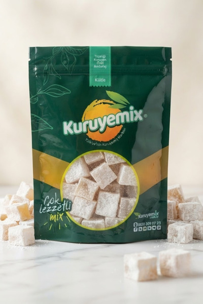 Geleneksel Sade Lokum - Çay ve Kahve Saatlerinin Vazgeçilmezi [1KG]