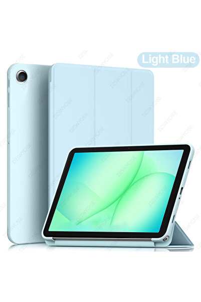 Choice Light Blue Case for A9 Plus / A11 Plus 11 inch Tablet case, Trifold St...