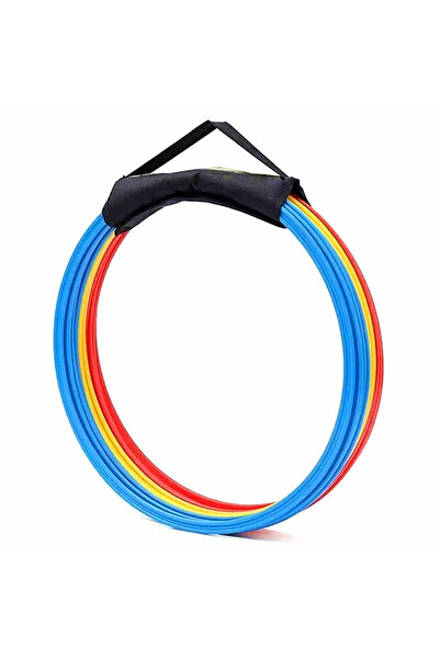 Choice 12Pcs 40cm 12pc 40cm Durable Agility Training Rings Portable Football ...