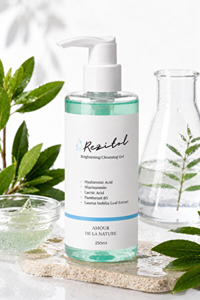 AMOUR DE LA NATURE Rezitol Aydınlatıcı Akne Karşıtı Yüz Temizleme Jeli 250ml