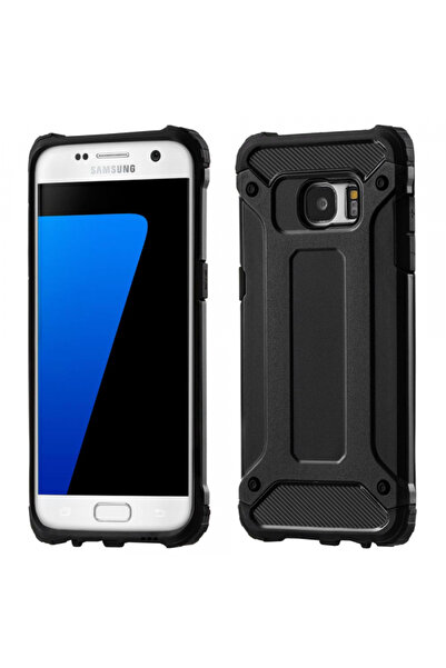 Samsung Husa pentru Galaxy S7 edge G935, Techsuit, Hybrid Armor, Neagra