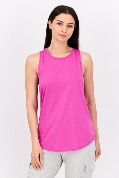 Puma Women Regular Fit Sleeveless Training Top, Pink