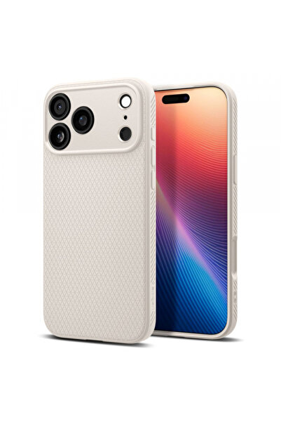 Apple Husa pentru iPhone 17 Pro, Spigen, Liquid Air, Bej