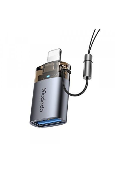 Mcdodo Adaptor OTG Lightning - USB-A OT-7390, Negru