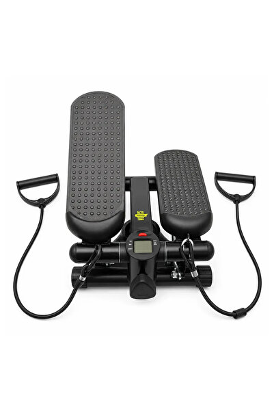 Rebuwo Mini Stepper Exercise Machine with Resistance Bands – Non-Slip Pedals,...