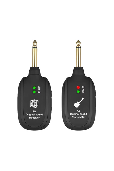Choice A8 Miwayer A8 Guitar Wireless System - Built-in Rechargeable Transmitt...
