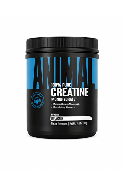 Universal Animal %100 Pure Creatine Monohydrate 300 Gr 60 Servis