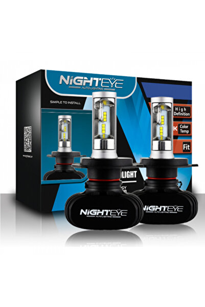 NIGHTEYE LED Λάμπες 2ΤΜΧ 25W 4000LM Η7 12v IP68 6000K A315