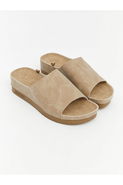 LC Waikiki Nevavm Thick Soled Women's Slippers with a Difference