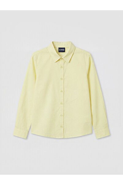 LC Waikiki Vizyon New Season Regular Fit Poplin Girls' Shirt