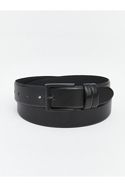 LC Waikiki Trendlucky Leather Look Men's Belt with a Difference