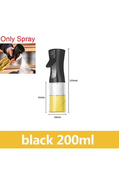 Choice5 spray black 200ml 2in1 500ml Plastic Kitchen Oil Sprayer Spray Oil Ol...