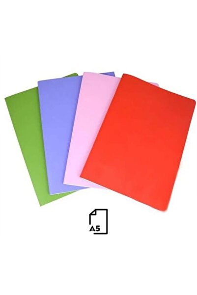 sim kırtasiye Simnote Pp Cover A5 Stitched 60 Sheets Grid Notebook 12 Pack