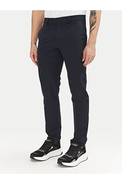 EA7 قصة ضيقة بنطلون رجالي بخصر عادي وأرجل مدببة مع شعار 7M000509 AF14589 UB102