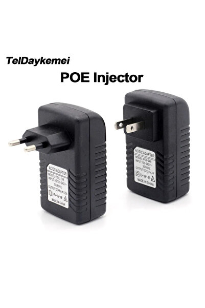 Choice 12V1A EU PLUG POE Injector 12V 15V 24V 48V EU US Plug For CCTV IP Came...